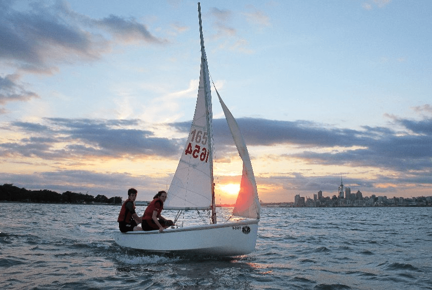 Picture Calliope Sea Scouts sailing